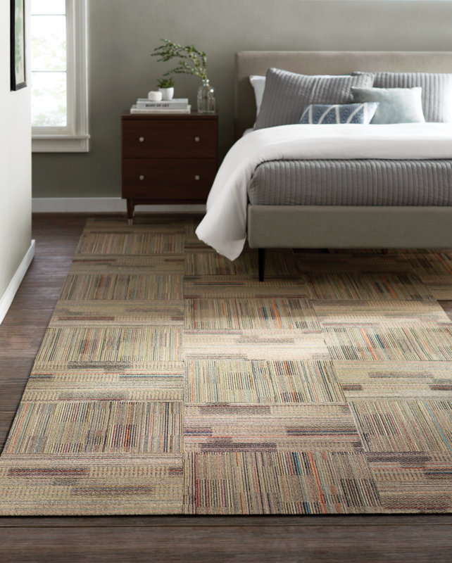 Mohawk Epsom 24" x 24" Carpet Tile in Madras & Reviews Wayfair